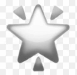 Half Star Emoji - Horizontal,Sparkle Emoji