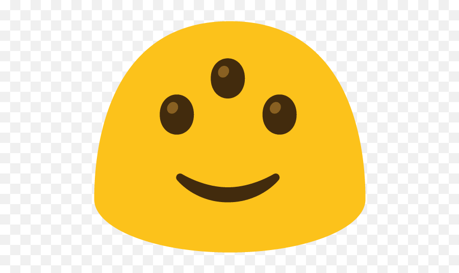 The Three - Eyed Emoji Triclops Cursedemojis Happy,The Amazing World Of Gumball Emojis