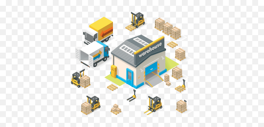 International Licensing Teacher Created Materials - Warehouse Service Emoji,Emotion Architecture Icon Vector