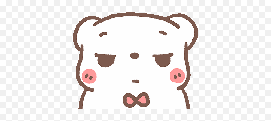 Ghim Ca Faby Abril Alvarado Trên - Line Stickers Bearplease Pop Ups Emoji,Korean Bear Emoticon