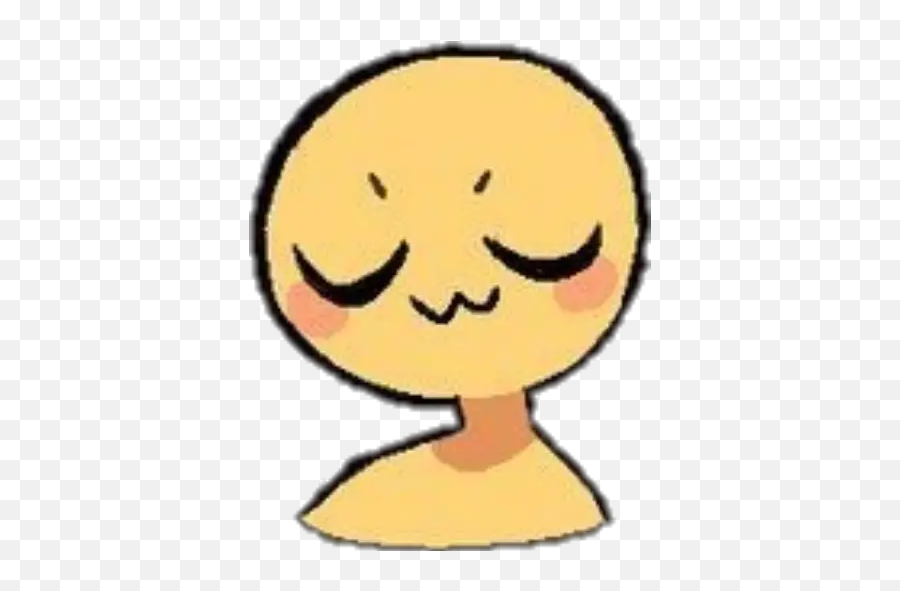 Emoji Drawings - Happy,Pinch Cheek Emoticon
