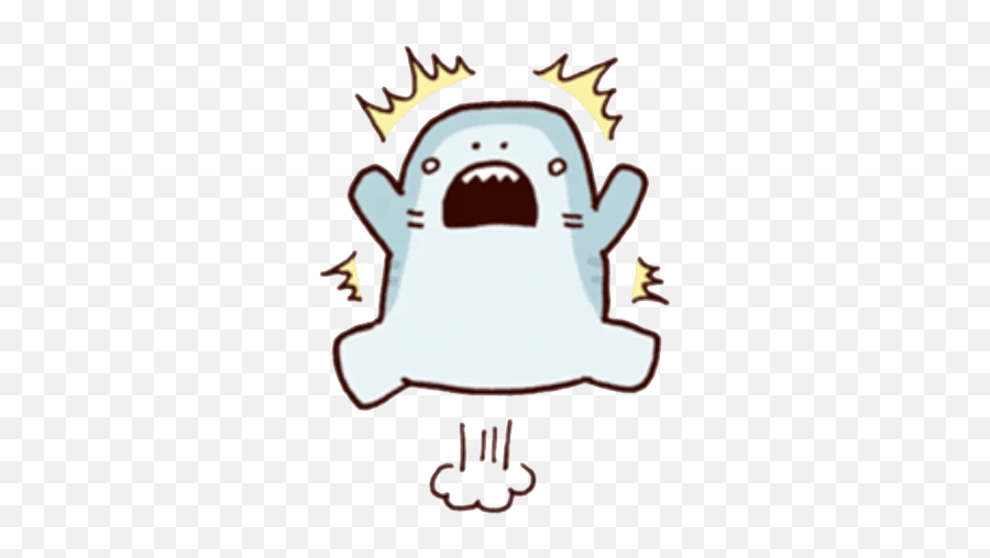 Shark Time Stickers - Fictional Character Emoji,21 Lazy Bear And Rabbit Wechat Expression Emoji Shark Time Stickers - Fictional Character Emoji,21 Lazy Bear And Rabbit Wechat Expression Emoji