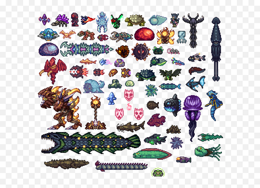 Tmodloader - Calamity Mod Page 815 Terraria Community Forums Emoji,Golden Sun Emotion Sprites