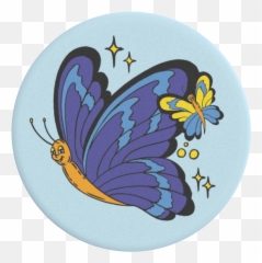 Be Free Emoji,Black Butterfly Emoji