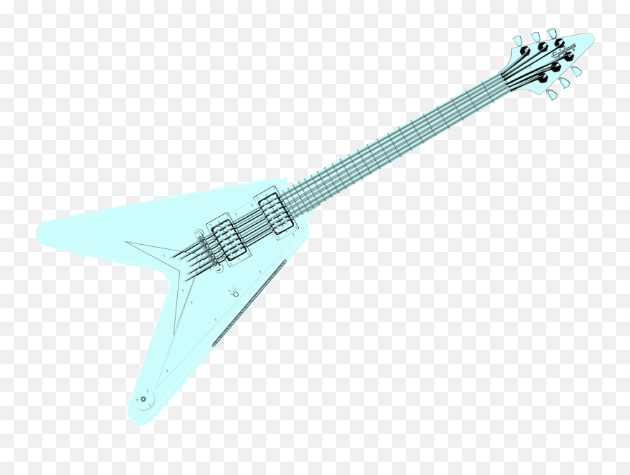 Blue Electric Guitar On A White Background Free Image Download Emoji,Bass Guitar Emoji