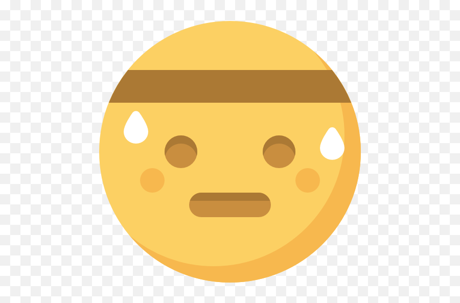 Sweating - Icon Emoji,Sweaty Emoji