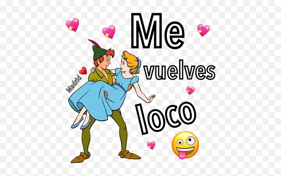 Peter Pan Stickers For Whatsapp - Stickers Whatsapp Peter Pan Emoji,Emoji Loco