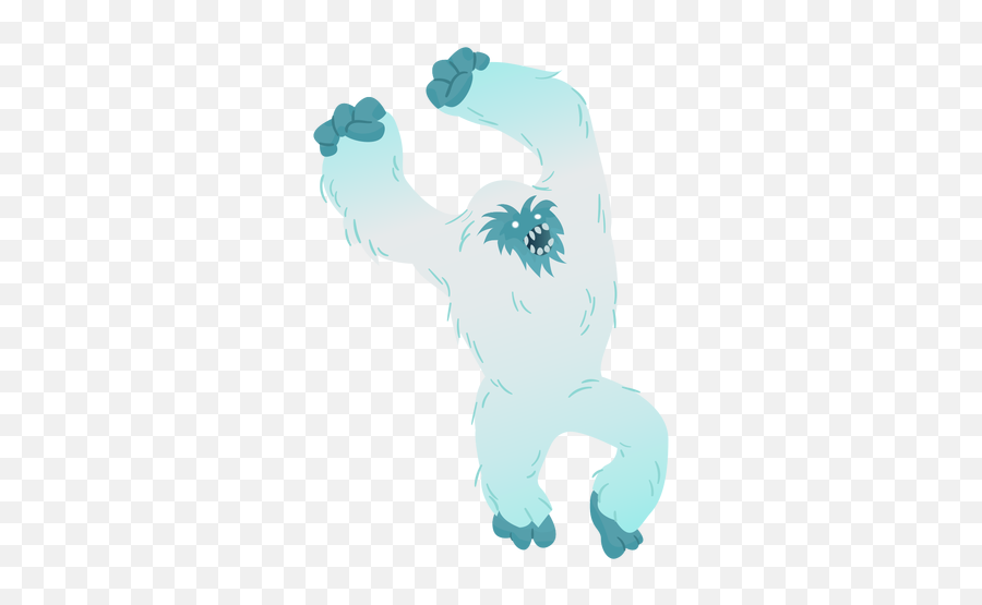 Growl Yeti Creepy - Art Emoji,Growl Emoji