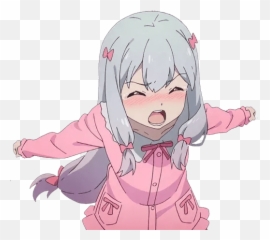 Sticker Sagiri - Hime Cut Emoji,Emoji Chan