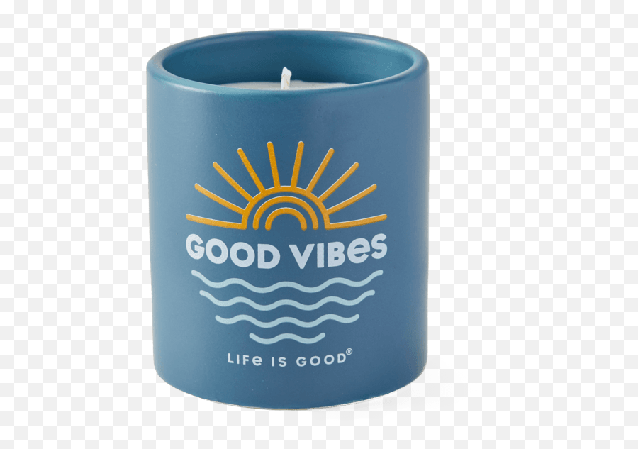 Accessories Good Vibes Sun U0026 Sea Soy Candle Life Is Good - Good Vibes Candles Emoji,Sun Bird Emoji