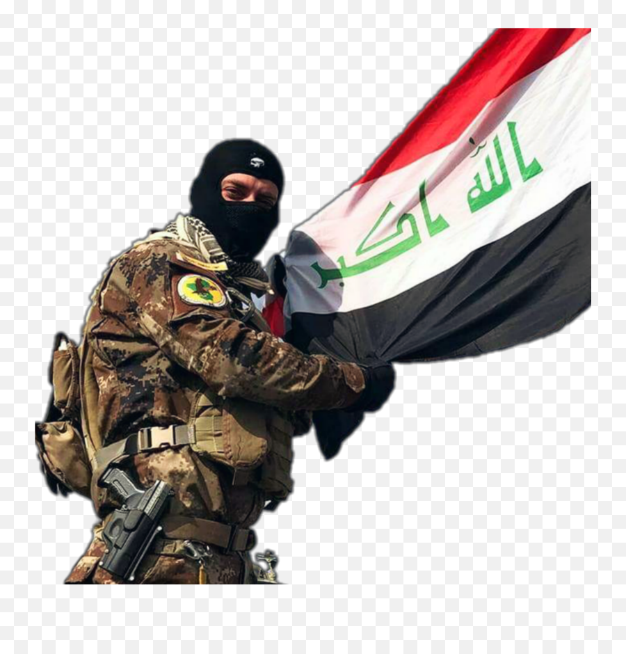 Iraq Army Specialforces Sticker By Hamzah Mahdawi - Bulletproof Vest Emoji,Army Flag Emoji