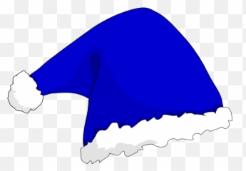 Free Cartoon Santa Hat Download Free Clip Art Free Clip - Blue Santa Hat Png Emoji,Blue Hat Emoji
