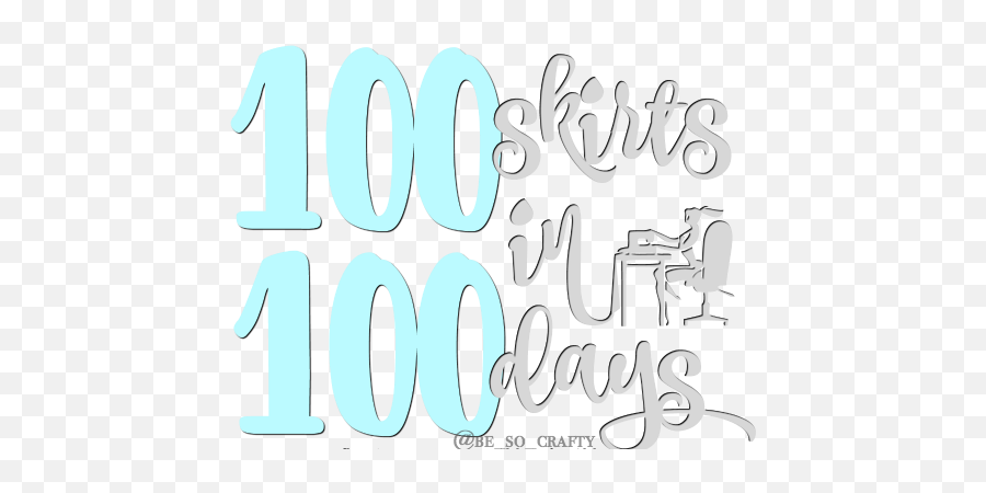 100 Skirts In 100 Days Be So Crafty - Fiction Emoji,Work Emotion D9r Sti