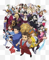Ace Attorney - Ace Attorney Full Cast Emoji,Dahlia Ace Summer Emotions