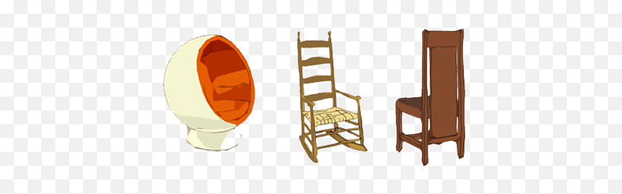 Chair Design - Solid Back Emoji,Emotion Chair