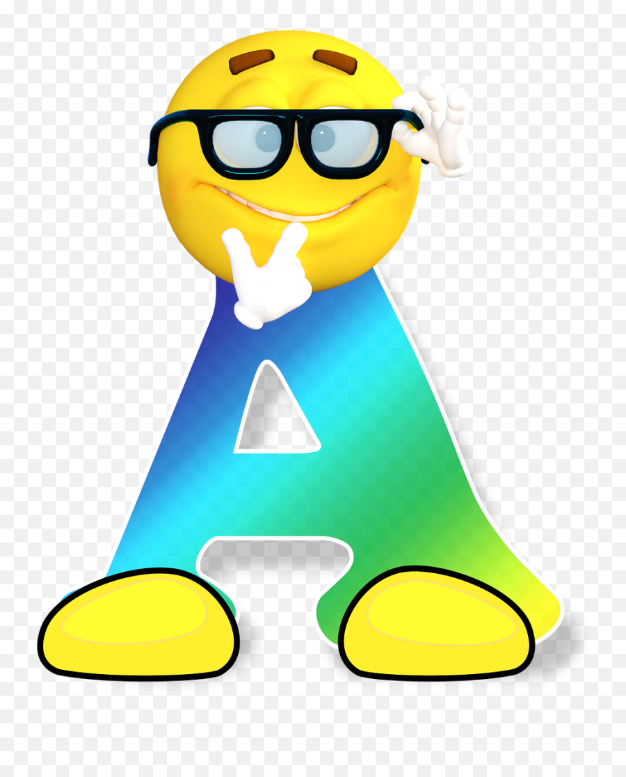 Abc Alphabet Smiley - Smiley Alphabet Letters Emoji,Letters Emoticons