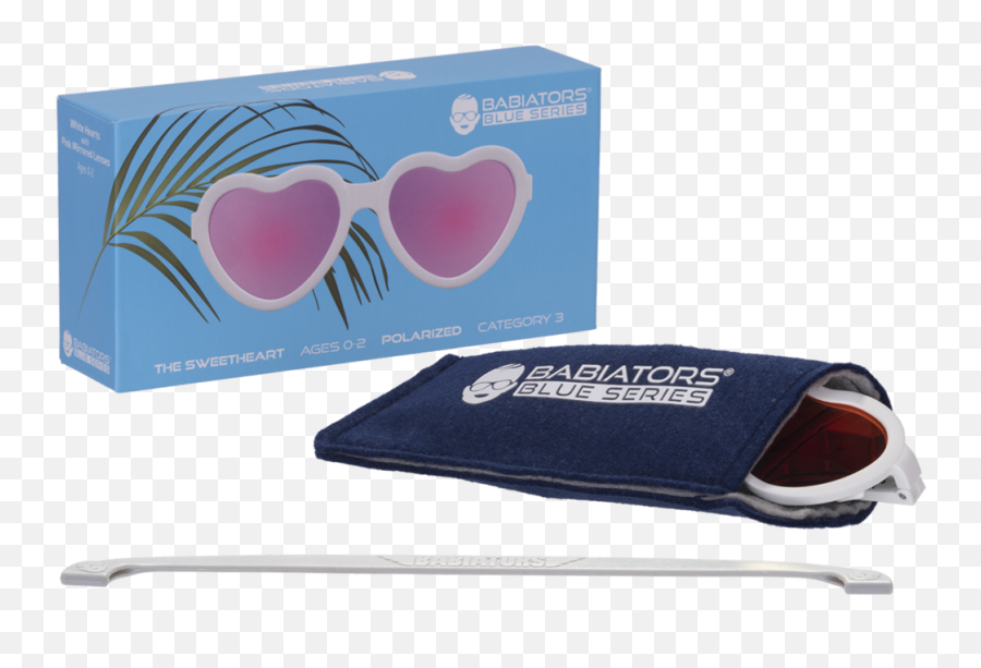 The Sweetheart U2013 Babiators Sunglasses - Babiators The Sweetheart Emoji,Light Blue Heart Emoji