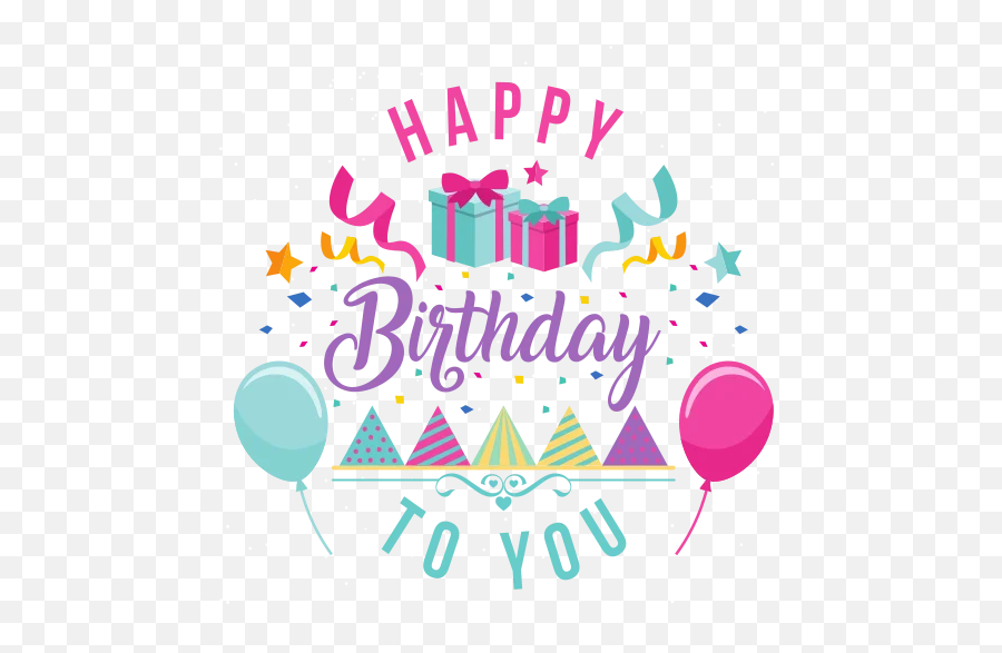 Happy Birthday Badges - Balloon Emoji,Happy Birthday Whatsapp Emoji Happy Birthday Badges - Balloon Emoji,Happy Birthday Whatsapp Emoji
