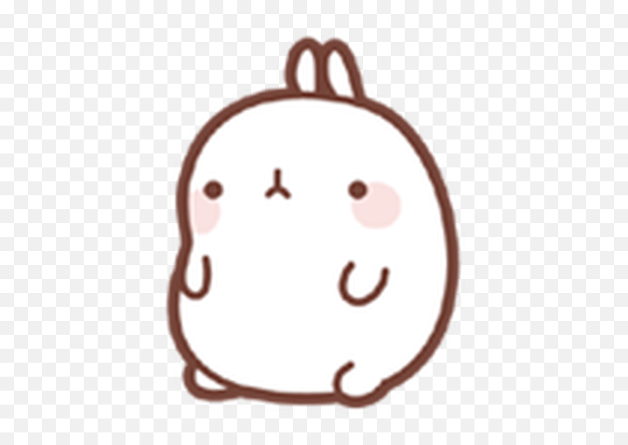 Kawaii Image Hello Kitty Mashimaro - Gif De Molang Png Emoji,How To Do Kawaii Cat Emoticons