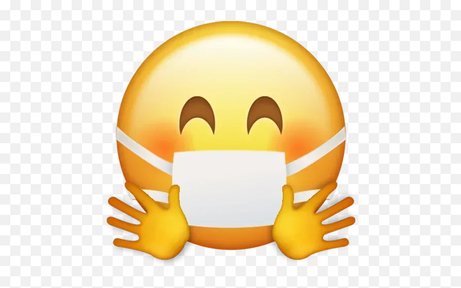 Corona Emoji - Transparent Hug Emoji Png,Whatsapp Emoji