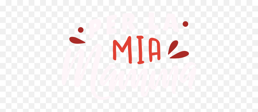 Per La Mamma Mia Italian Text Sticker Ad Sponsored Ad - Language Emoji,Horns Text Emoticon