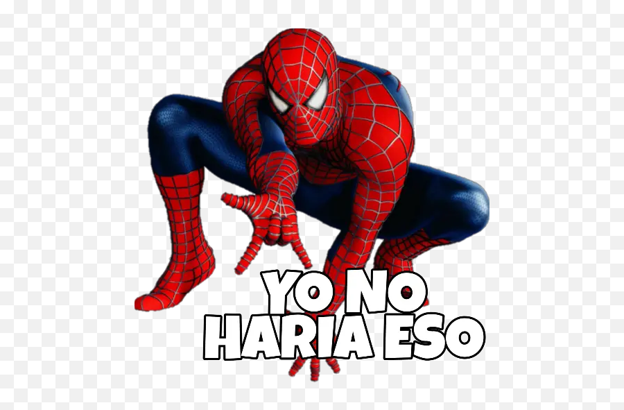 Spiderman Stickers For Whatsapp - Spiderman Png Emoji,Emoticon No Digas Nada