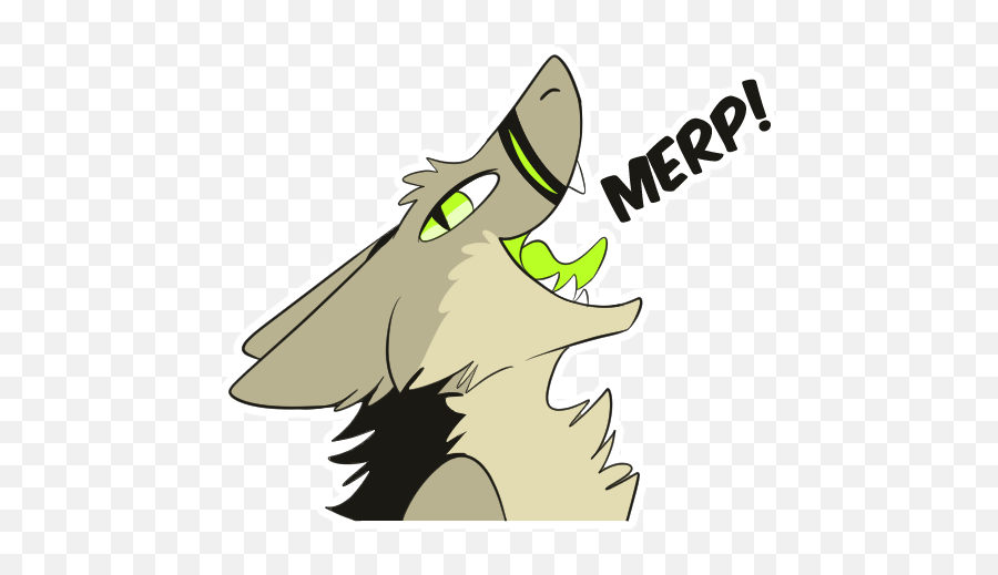 Furry Telegram Stickers - Pulexart Fictional Character Emoji,Emoticons Yeet