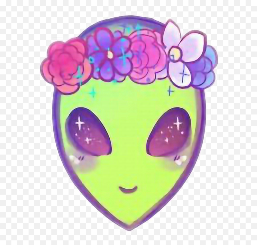 Cool Alienu0027 Sticker By Catharsiis Aesthetic Stickers Emoji,Salt Bae Emoji