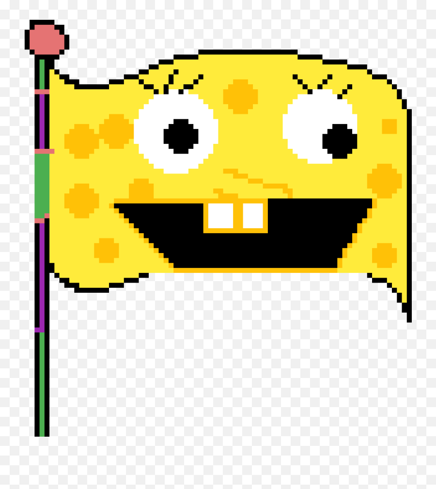 Pixilart - Flag Of Krusty Krab By Kingofthepixels Dot Emoji,Flag Emoticon