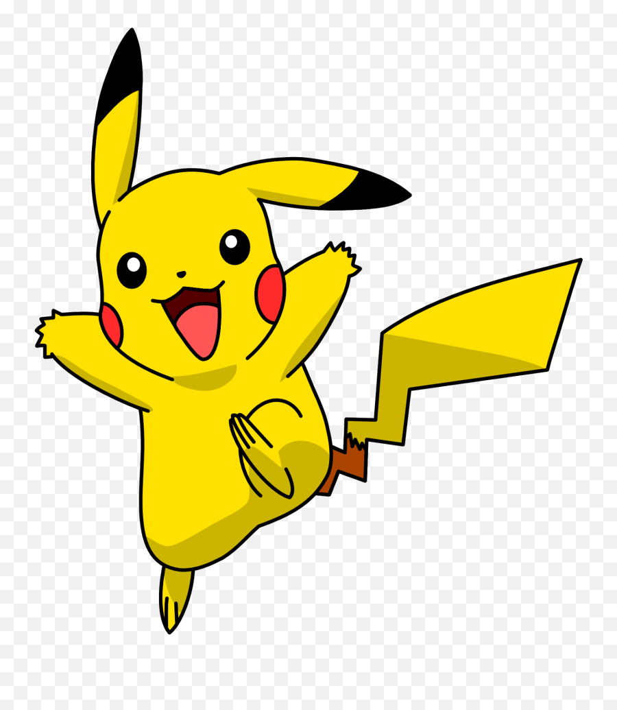 Pikachu Clipart High Resolution - Anime Pikachu Emoji,Pikachu Emoji