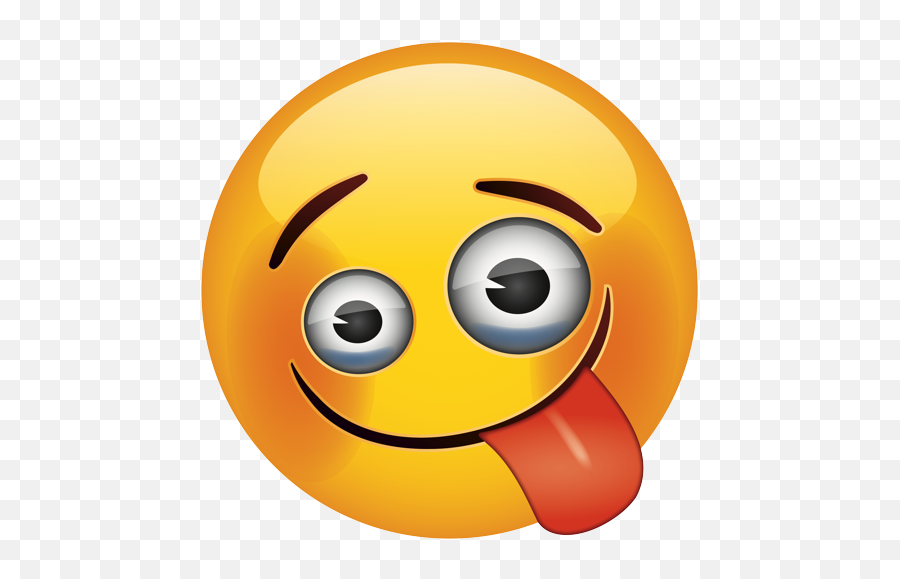 Emoji - Happy,Tongue Swirl Emoji
