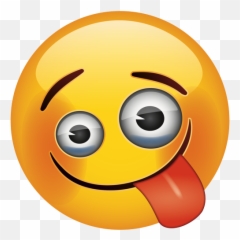 Emoji - Happy,Tongue Swirl Emoji
