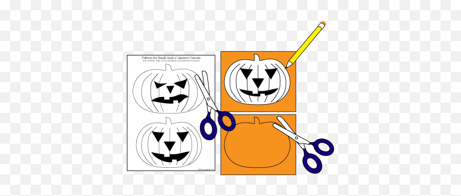 Decorate For Halloween And Make A Mask With Paper Cutouts - Halloween Cut Out Decorations Emoji,How Do You Make Emojis Out Of A Paper Plate Color Paper Glue And Scissors