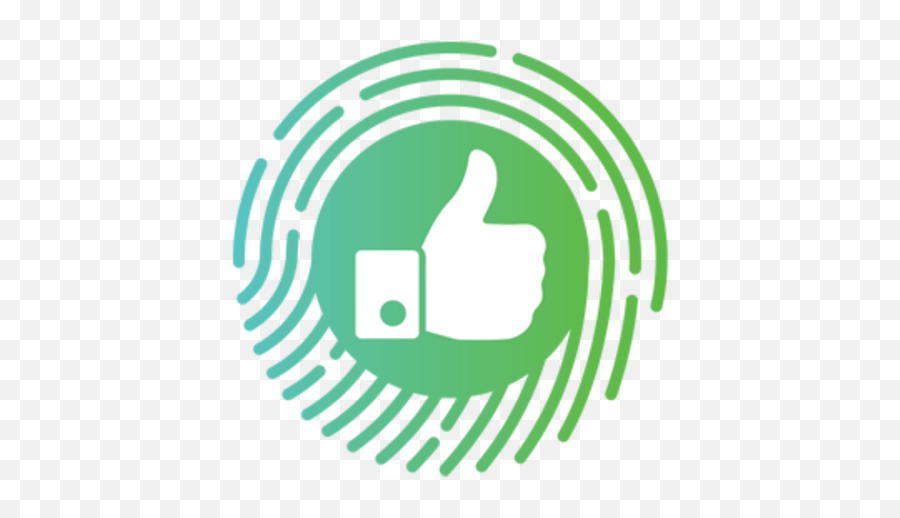 Fingerprint Iphone Icon Vector - Vertical Emoji,Iphone Thumbs Up Emoji