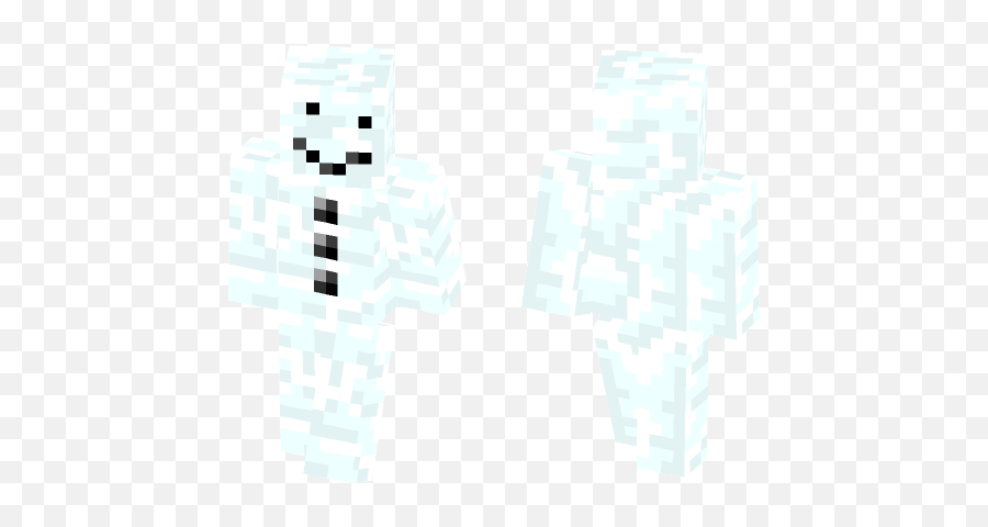 Download Original Snowman Minecraft Skin For Free Emoji,Snow Man Emoji Png