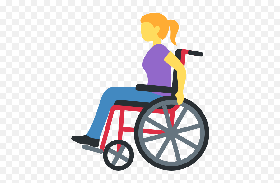 Woman In Manual Wheelchair Medium - Light Skin Tone Emoji,Girl Shruging Emoticon