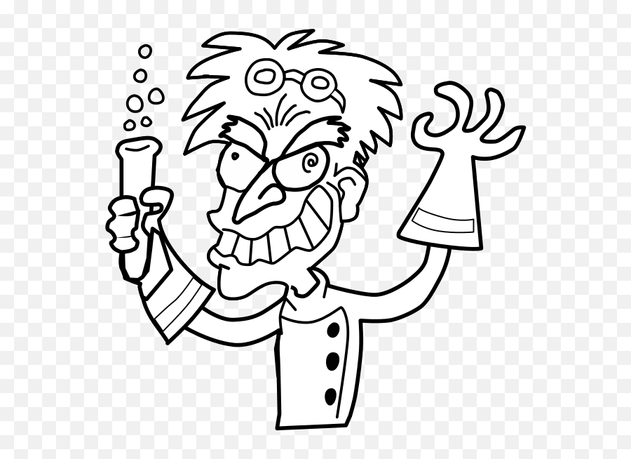 Draw A Mad Scientist - Mad Scientist Drawing Emoji,Mad Scientist Emoji