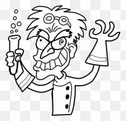 Draw A Mad Scientist - Mad Scientist Drawing Emoji,Mad Scientist Emoji