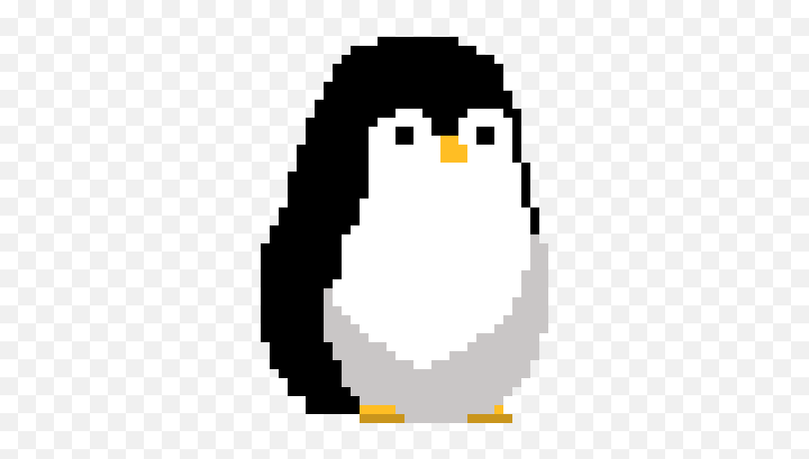 Pixel Penguin Gif Png Emoji,Popcorn Emoticon Gif