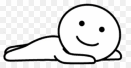 Laying Stickers Set For Telegram - Happy Emoji,Laying Emoticon