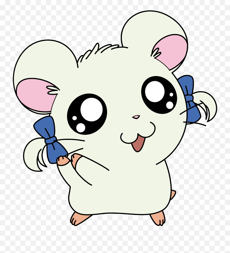 Hamtaro Hamster Anime Cute Sticker Emoji,Hamtaro Emoji