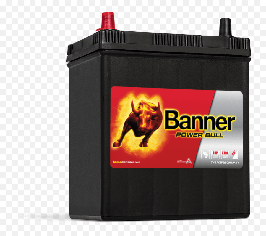 Banner P4027 Power Bull Car Battery 12v 40ah 330a 055 Buy Online From The Battery Shop - Banner Battery Emoji,Car Power Battery Emoji