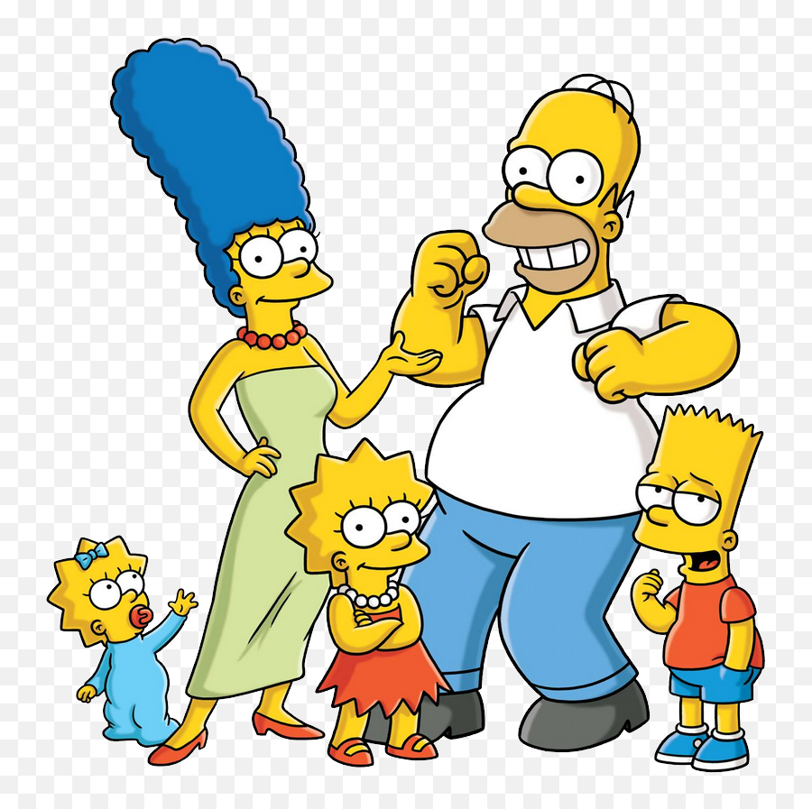 Family Staycation Activities - Cartoon Characters Simpsons Family Emoji,The Simpsons Emotions