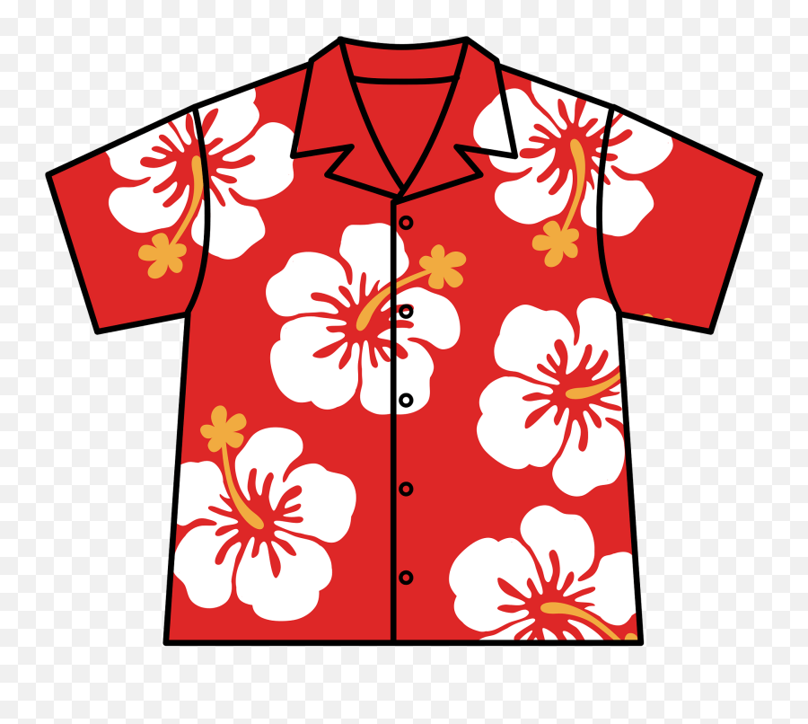 Aloha Shirt Clipart - Vector Hawaiian Shirt Svg Emoji,Aloha Emoji