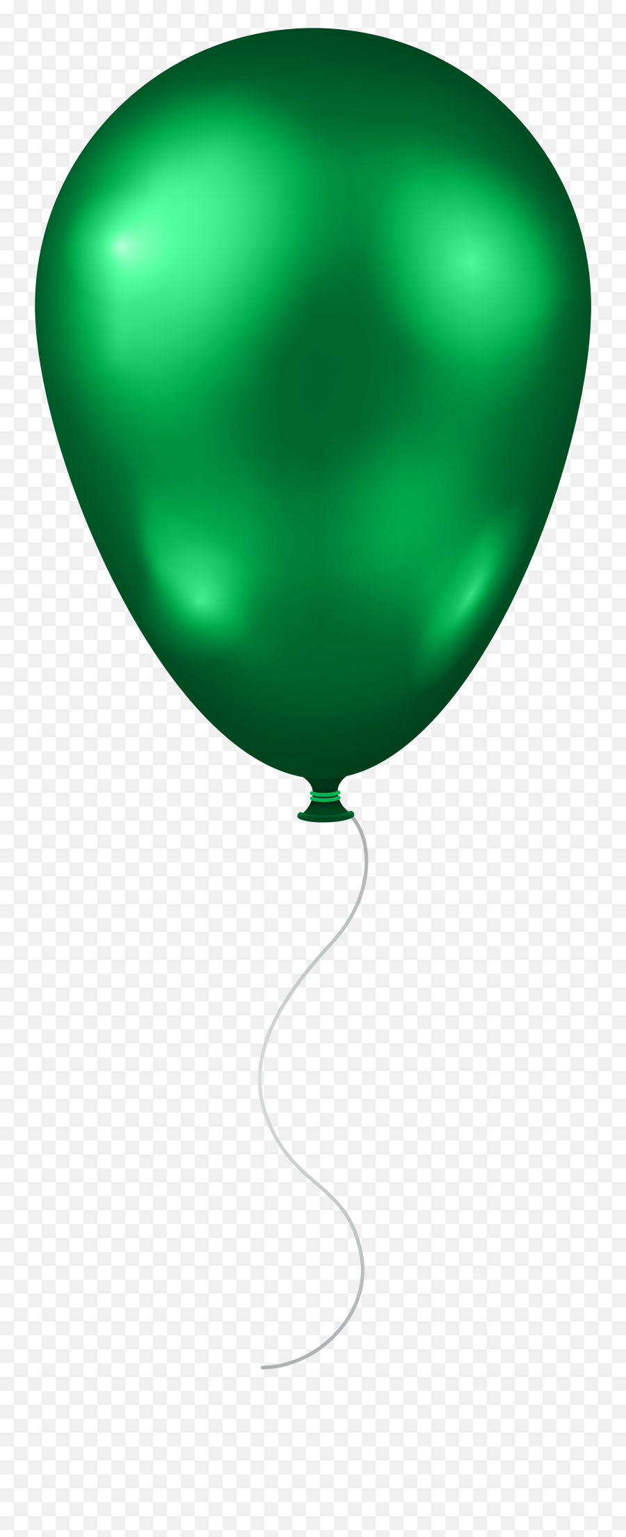 Green Balloon Transparent Png Clip Art Image - Balloon Balloon Clipart Transparent Background Emoji,Balloon Emoji Png
