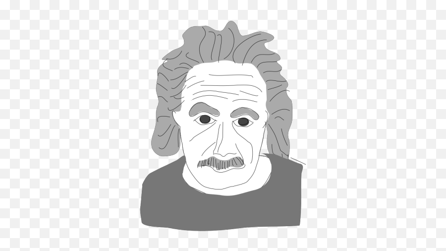 Albert Einstein Cartoon Png Svg Clip Art For Web - Download Am I Historical Figures Poem Emoji,Albert Einstein Emojis