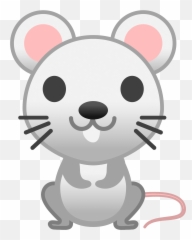Mouse Icon - Mouse Emoji,Emoji Animals Png