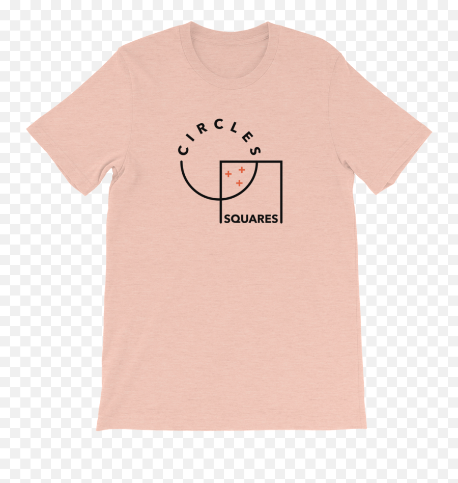 Circle Squares Logo Tee - Bubble Tea Shirt Emoji,Infatuated Emoticon