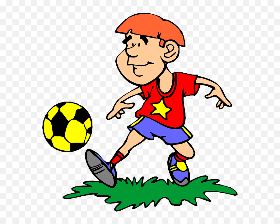 Soccer Jokes For Kids - Clipart Of Sports Emoji,Famous Soccer Player Emoticon