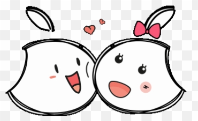 Pin By Débora Siqueira On Love Cute Gif Cartoon Gifs - Dot Emoji,Anime Emoticon Double Carat